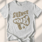 Silence Roars T-shirt - Sport Grey