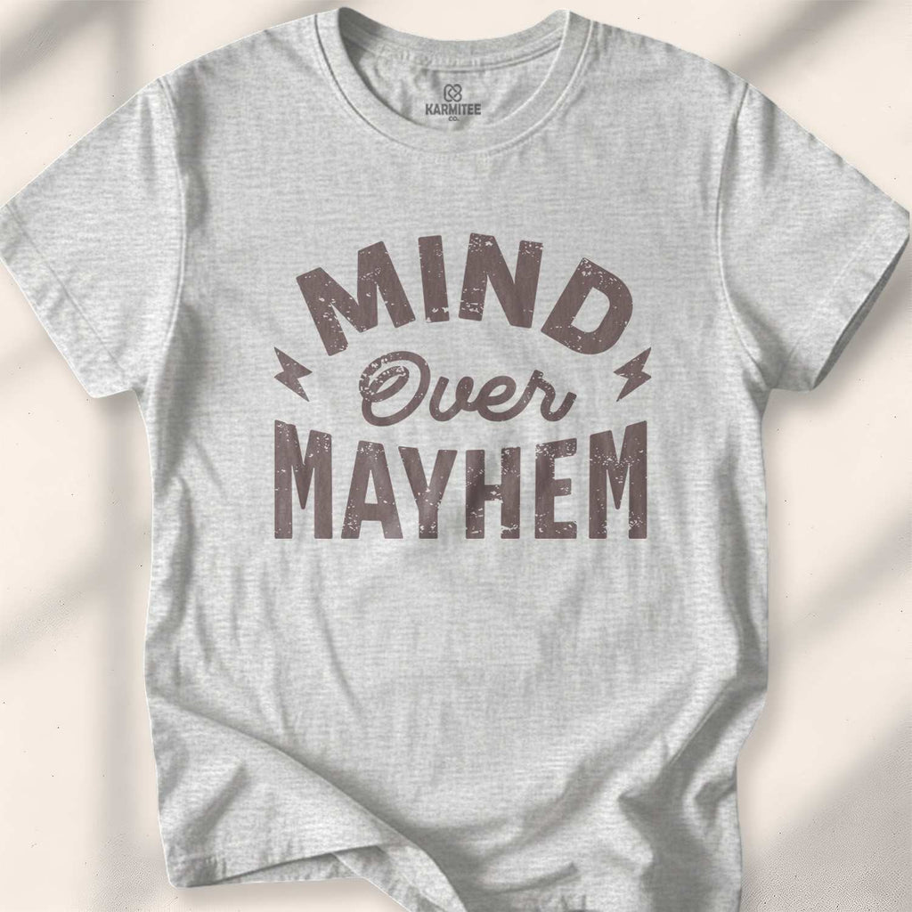 Mind Over Mayhem T-shirt - Sport Grey