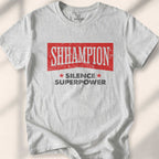 Shhhampion T-shirt - Sport Grey