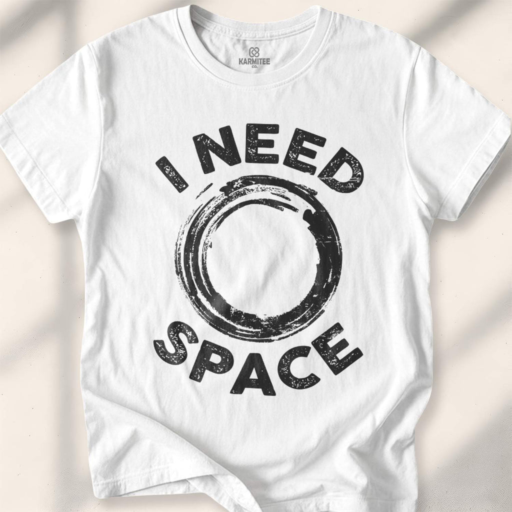 I Need Space T-shirt - White