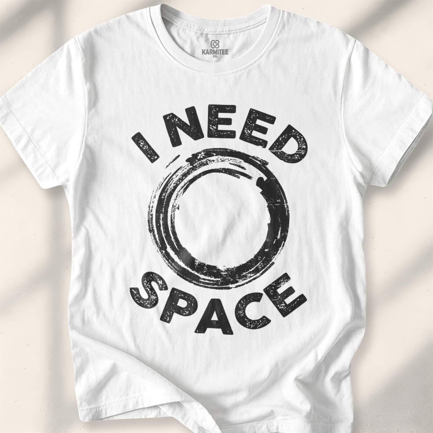 I Need Space T-shirt - White