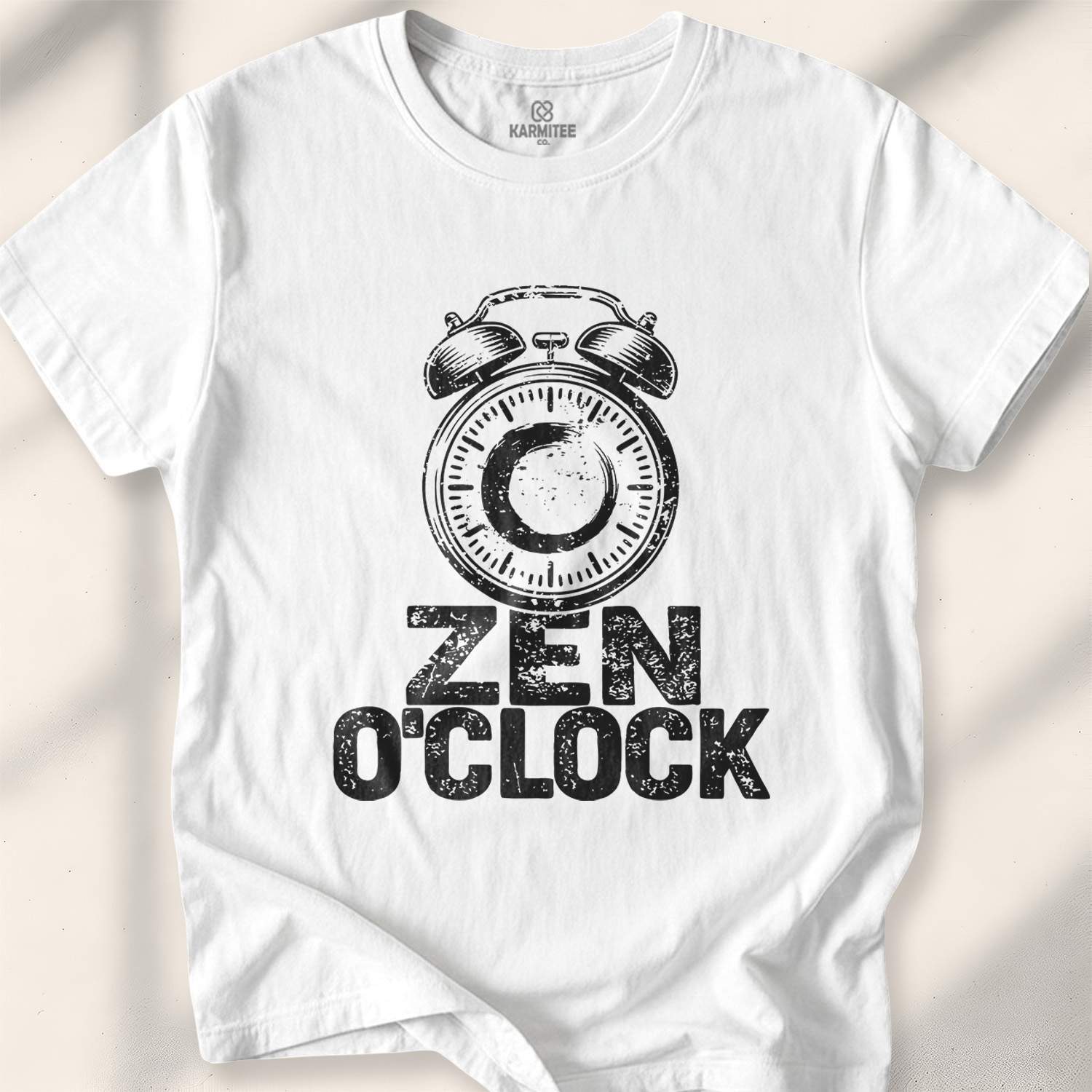 Zen O’clock T-shirt - White