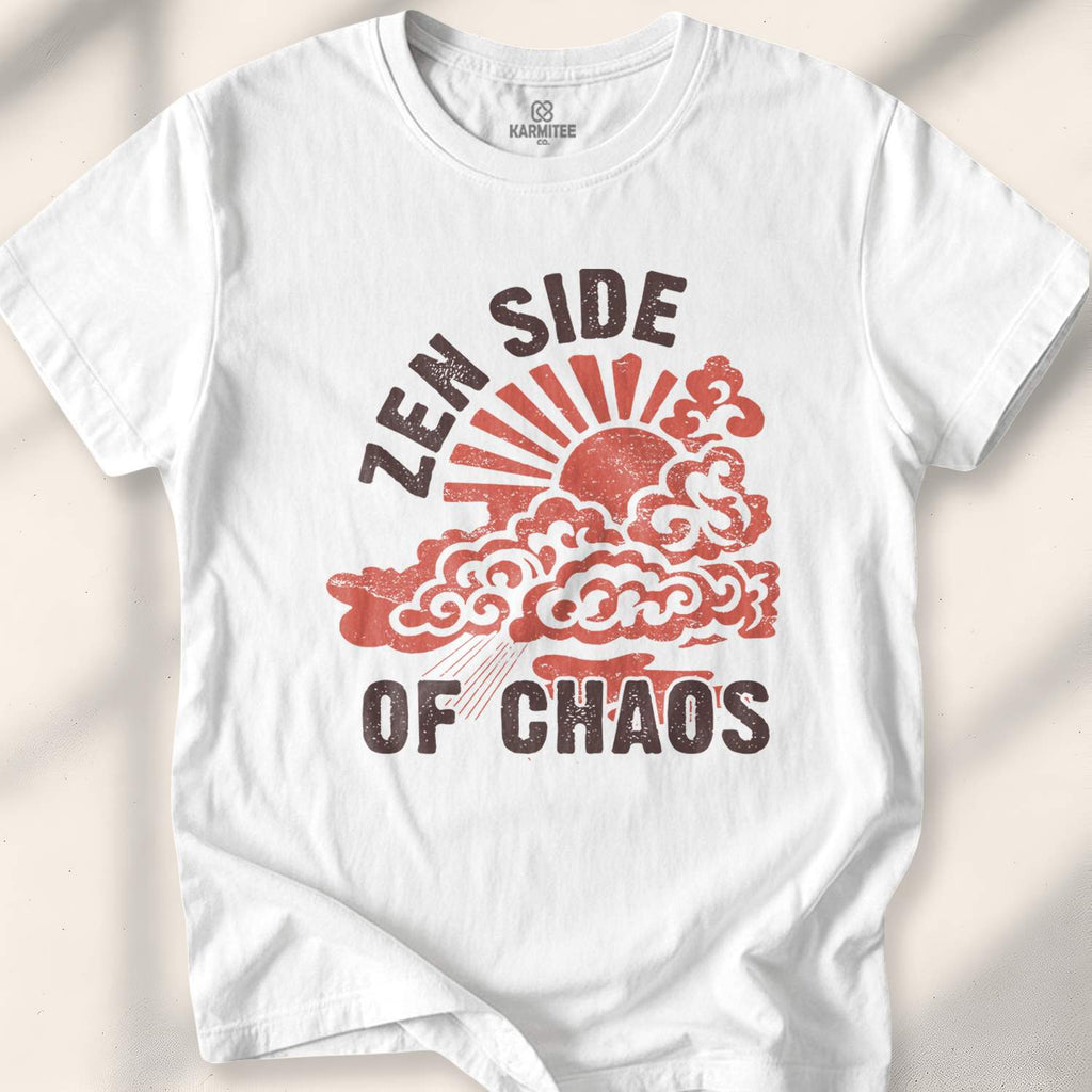 Zen Side Of Chaos T-shirt - White