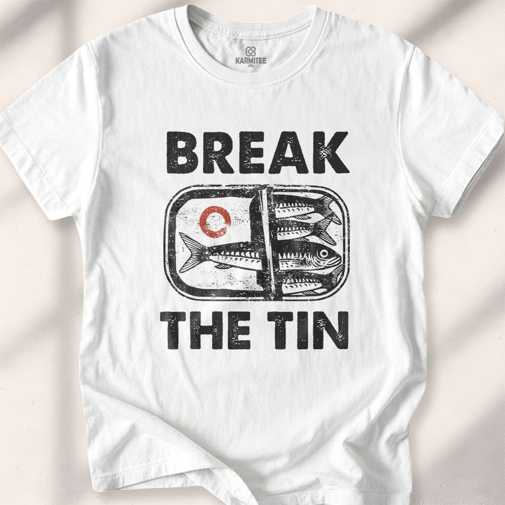 Break The Tin T-shirt - White