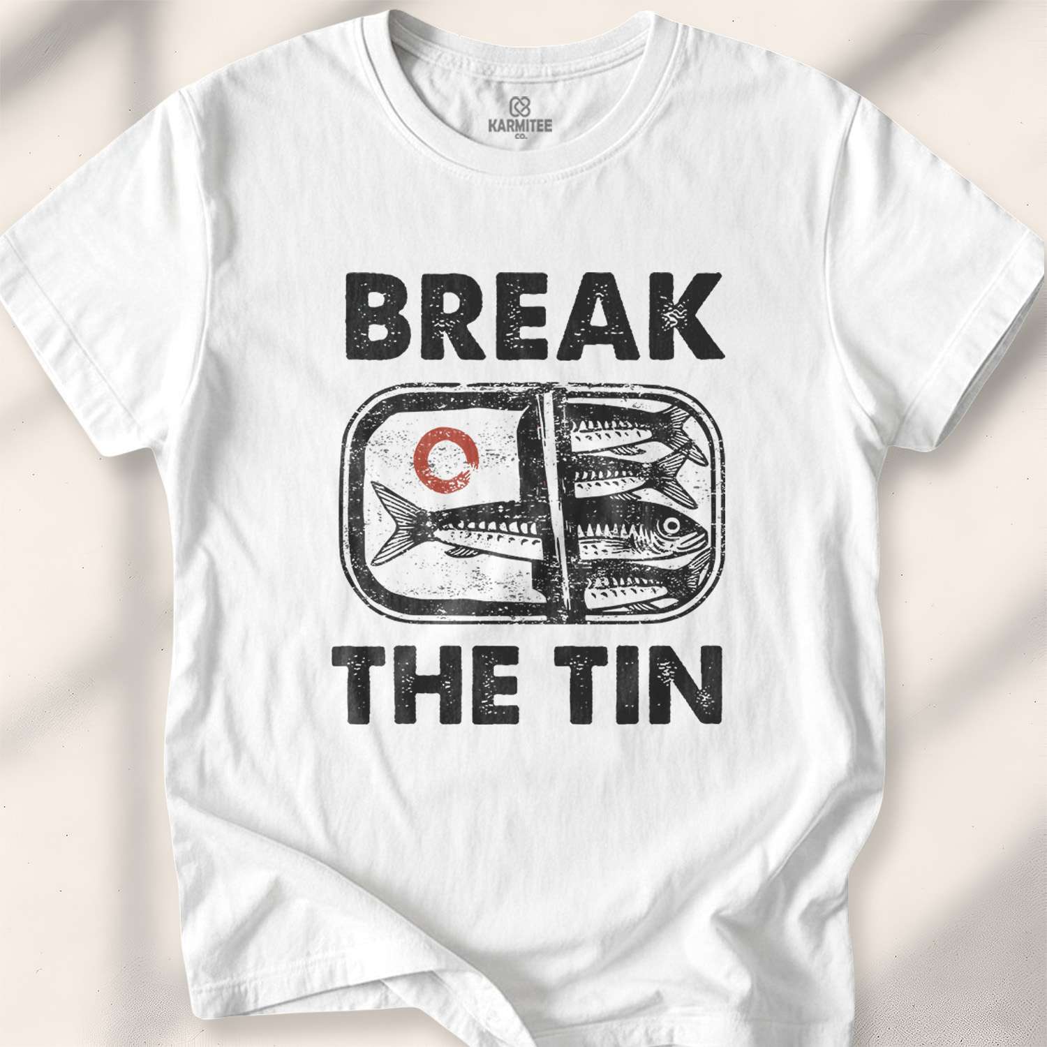 Break The Tin T-shirt - White