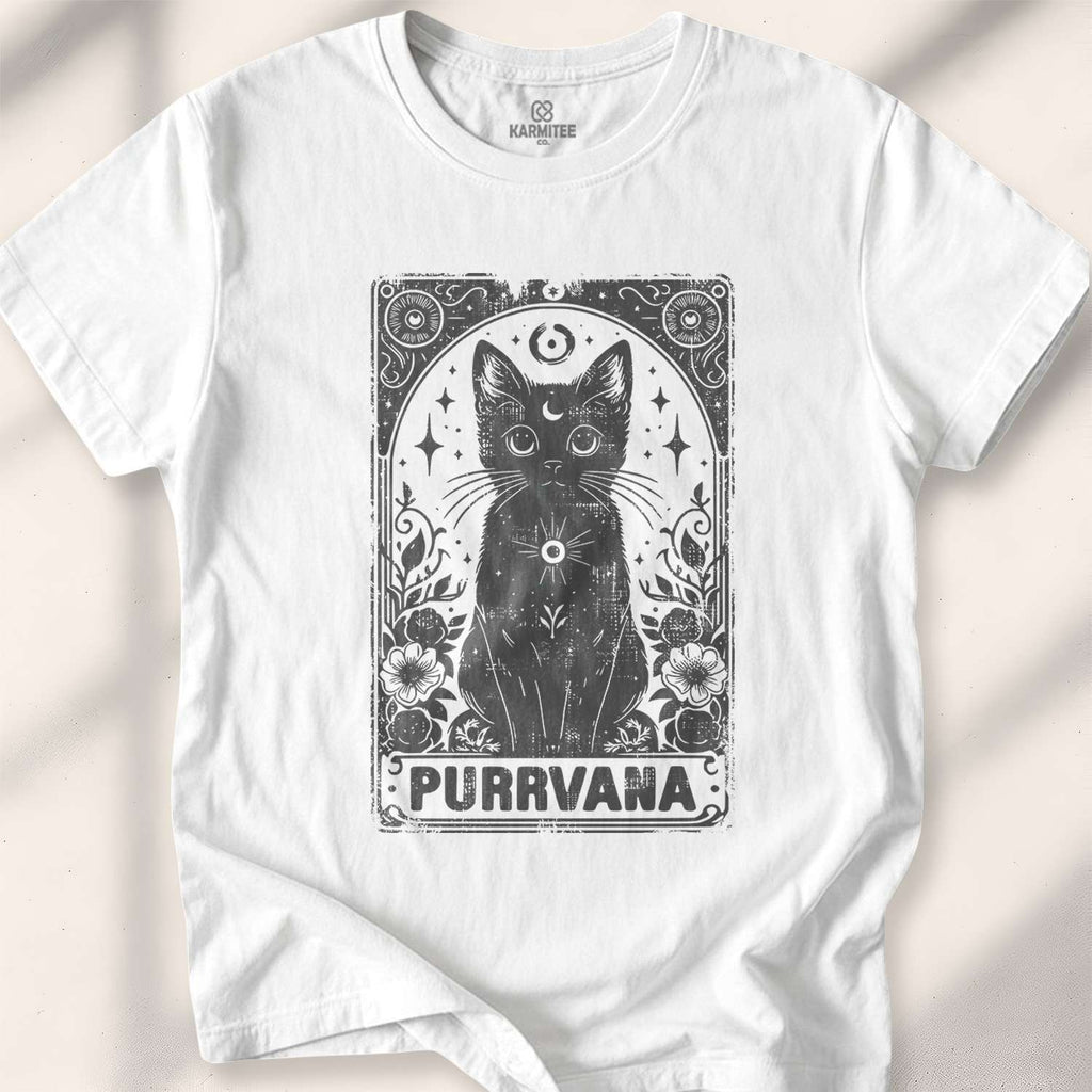 Purrvana T-shirt - White
