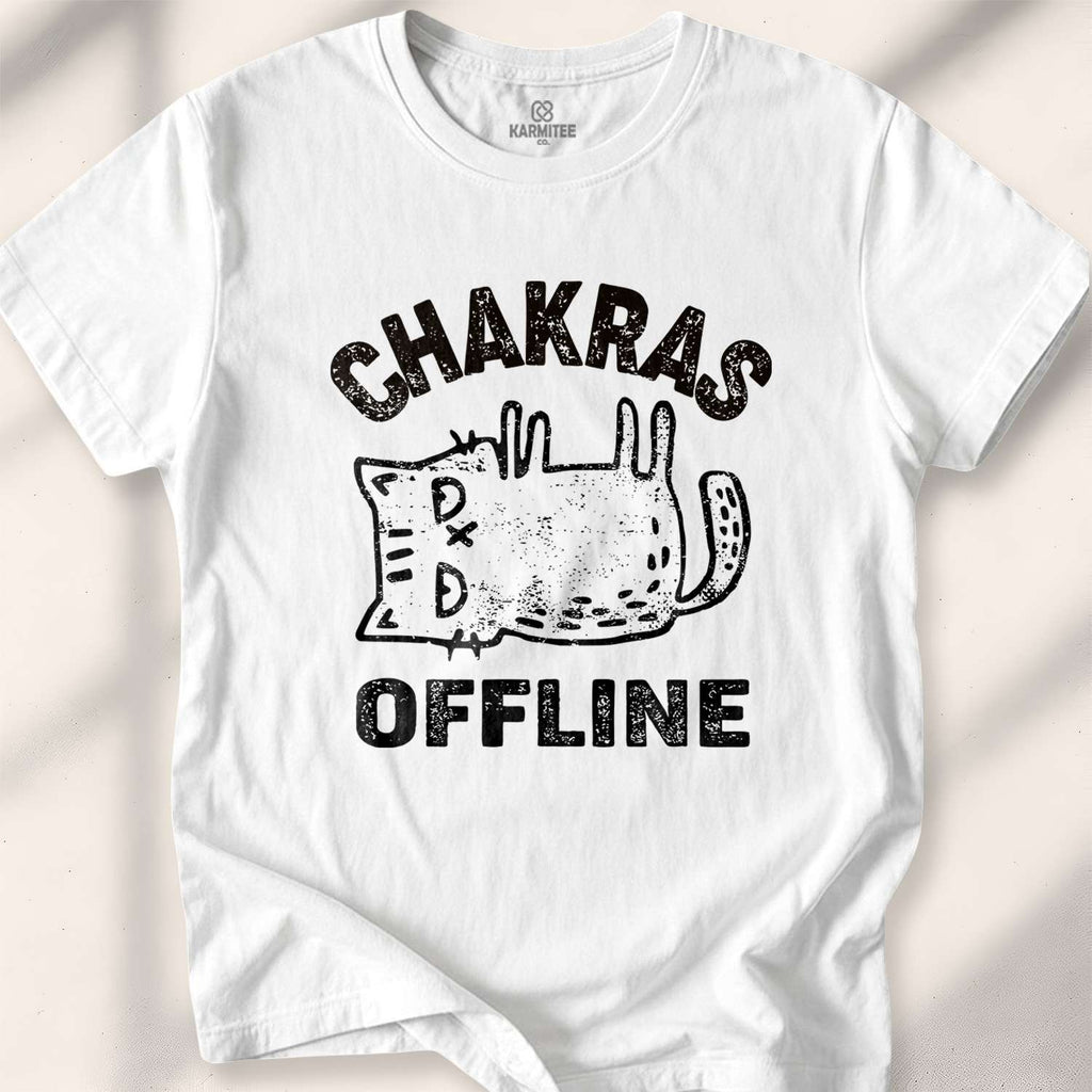 Chakras Offline T-shirt - White