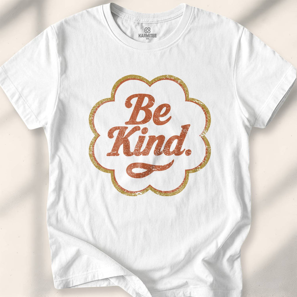 Be Kind T-shirt - funny zen t-shirt - sarcastic mindfulness tee - ironic meditation shirt - Karmitee humor in S - mockup