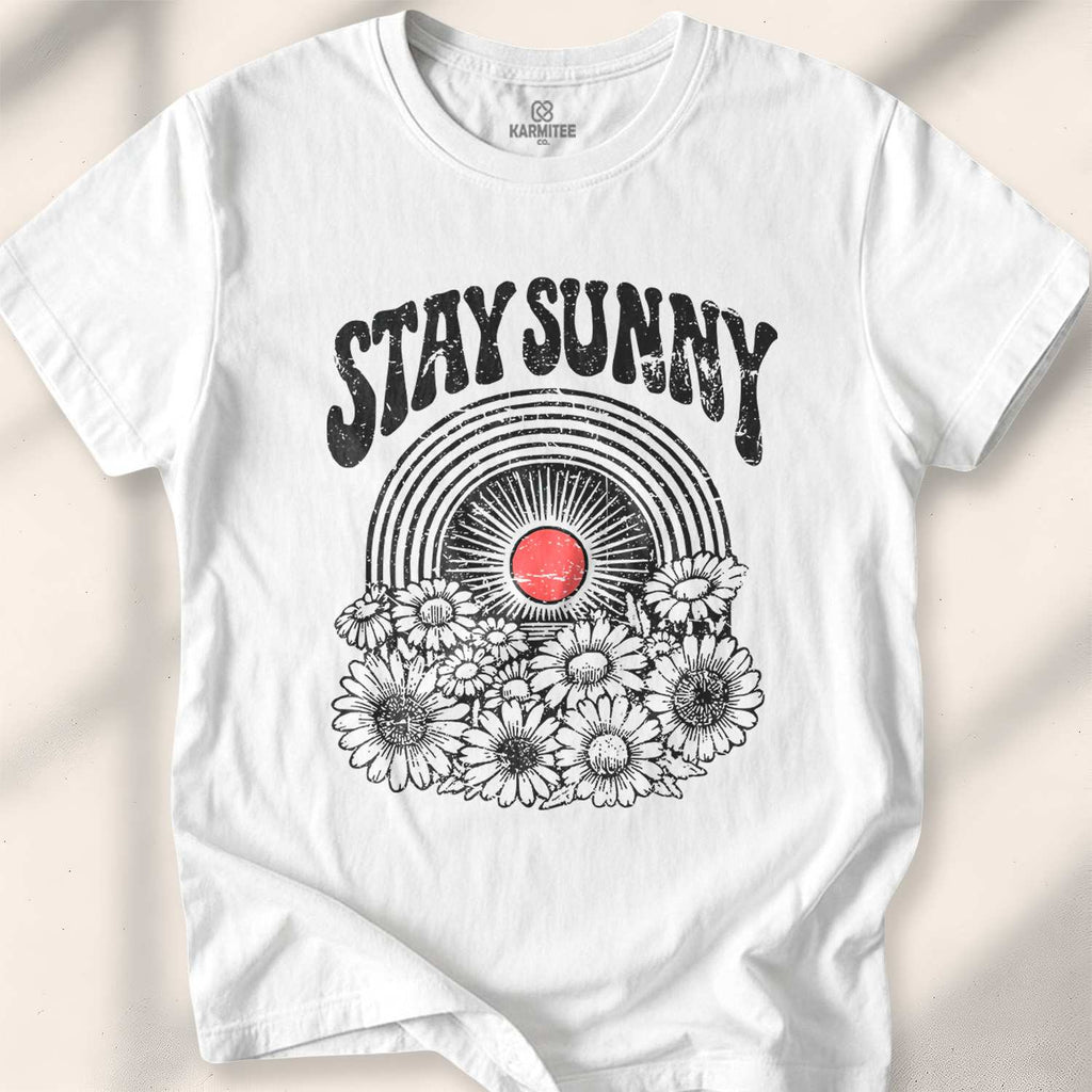 Stay Sunny T-shirt - White