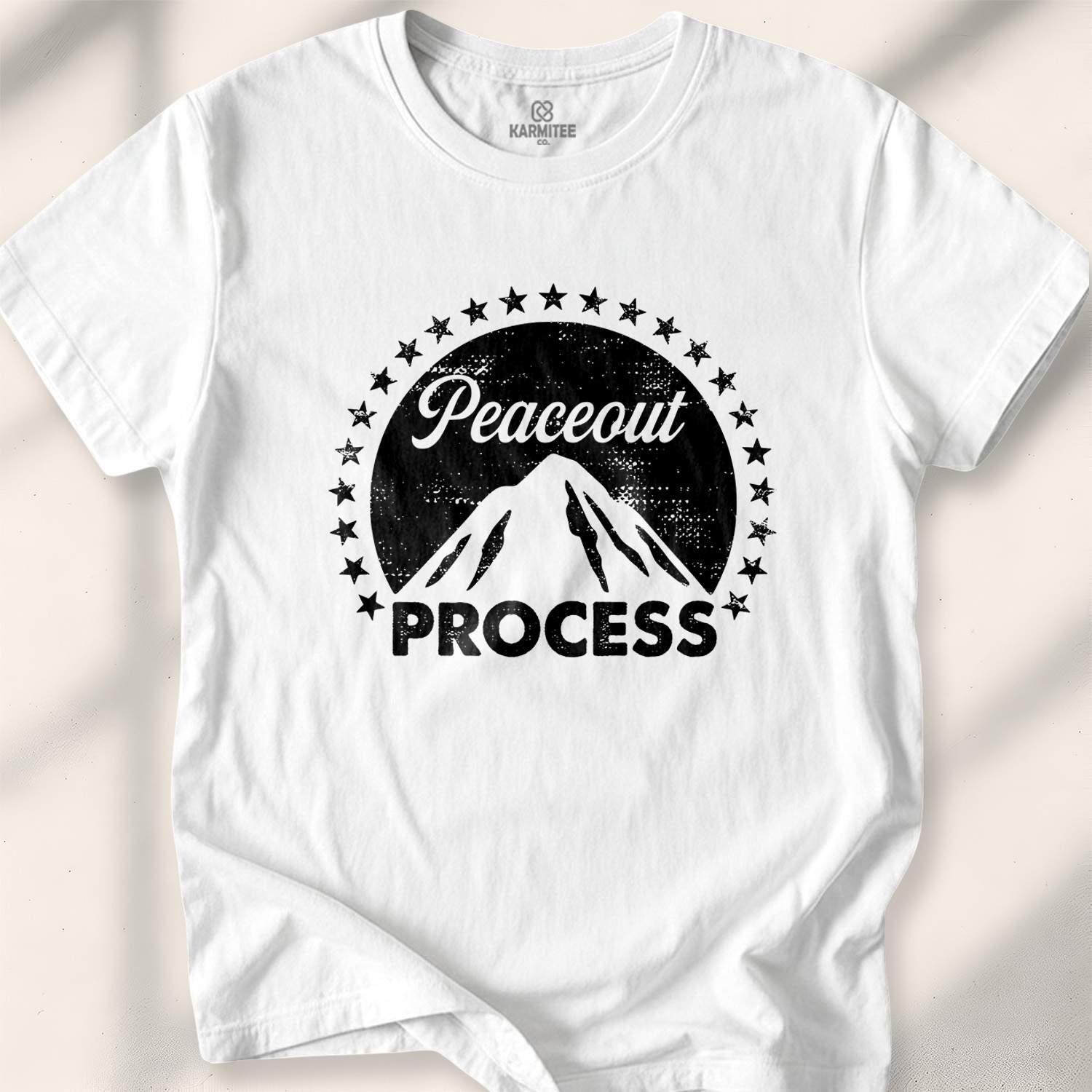 Peaceout Process T-shirt - White