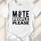 Mute People Please T-shirt - White