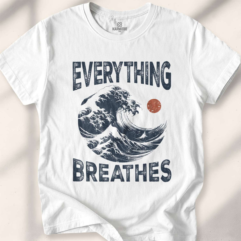 Everything Breathes T-shirt - White