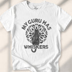 My Guru Has Whiskers T-shirt - White