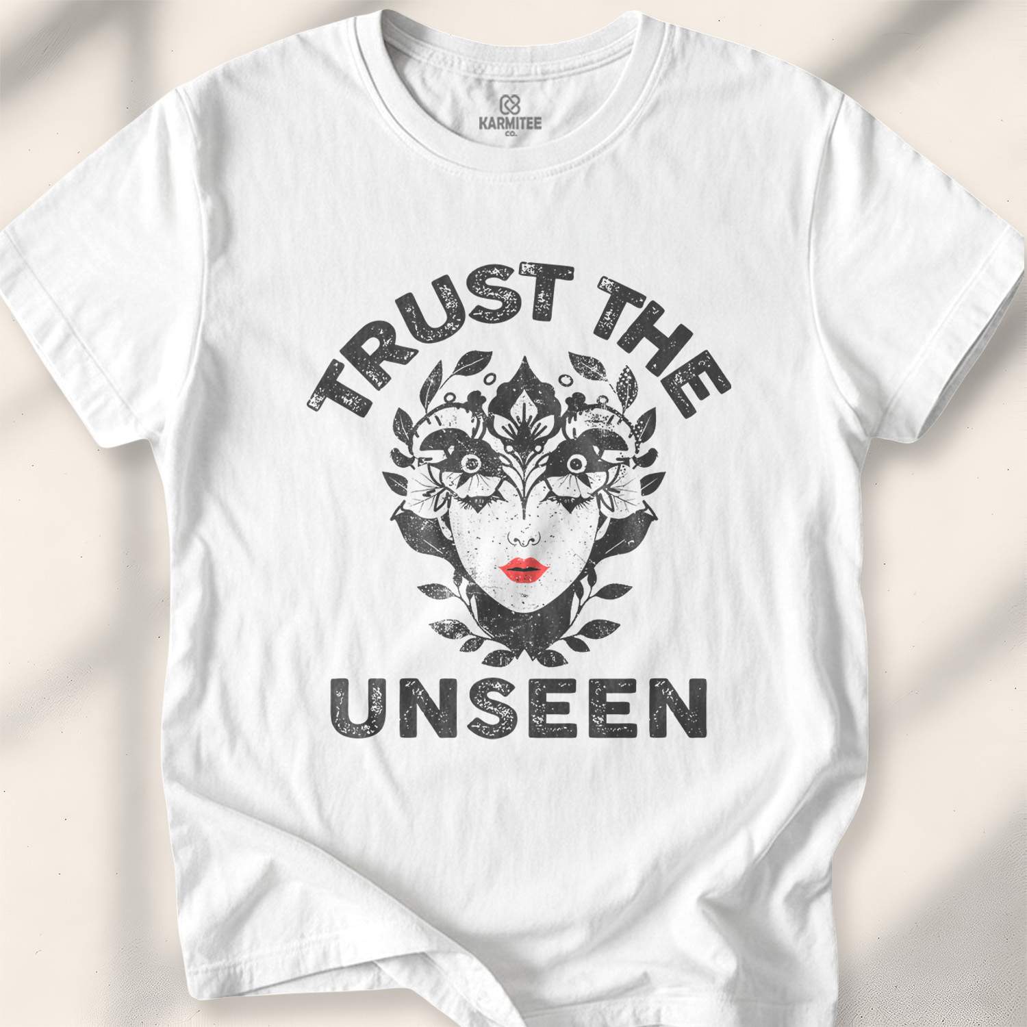 Trust The Unseen T-shirt - White