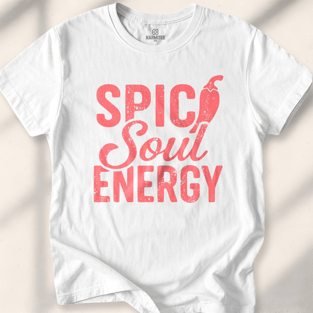 Spicy Soul Energy T-shirt - White