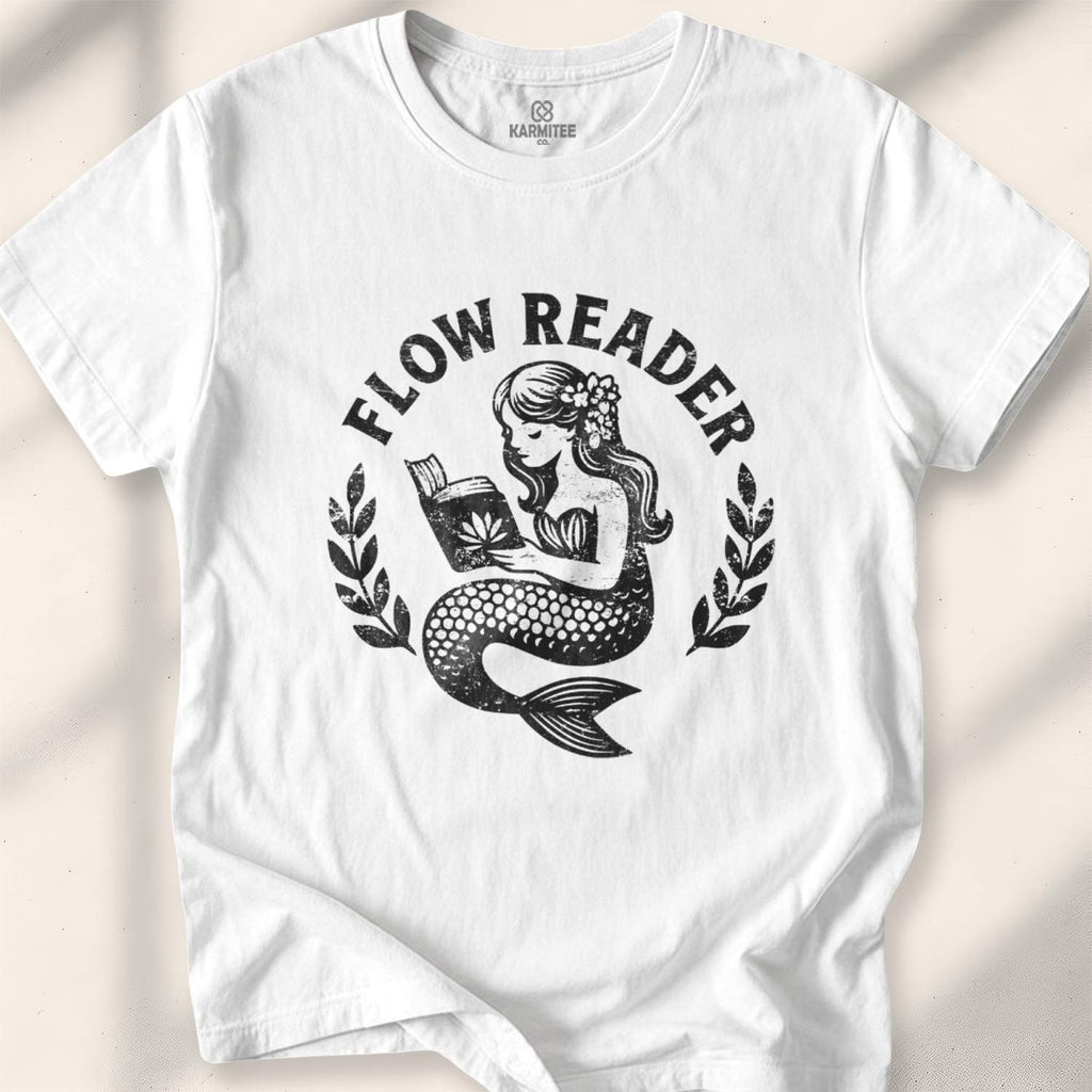 Flow Reader T-shirt - White