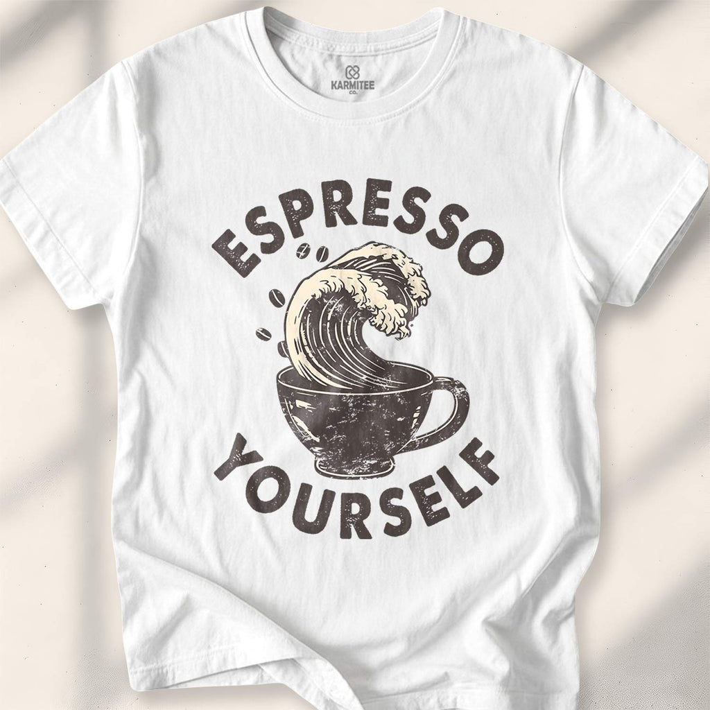 Espresso Yourself T-shirt - White