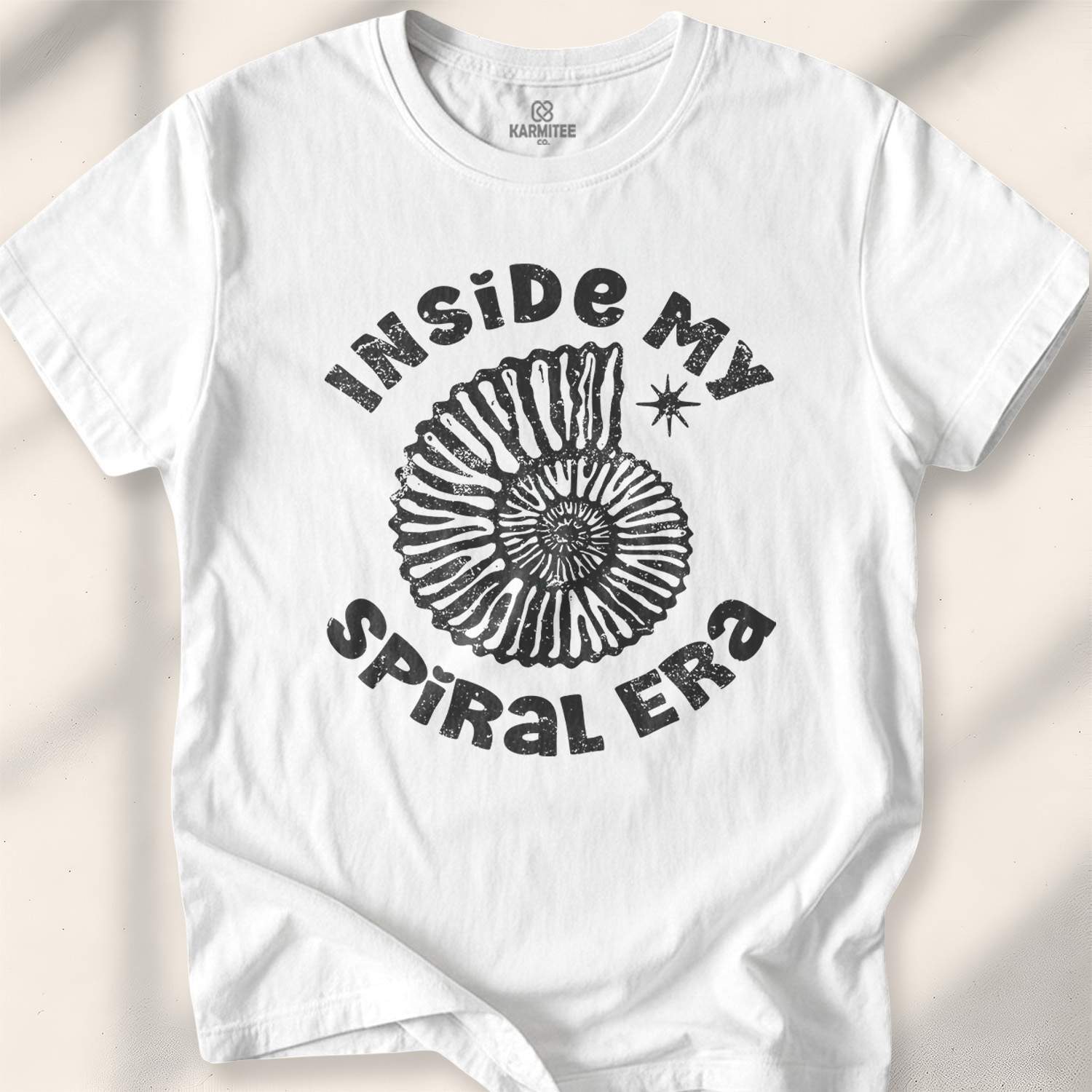 Inside My Spiral Era T-shirt - White