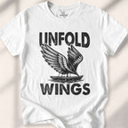 Unfold Wings T-shirt - White