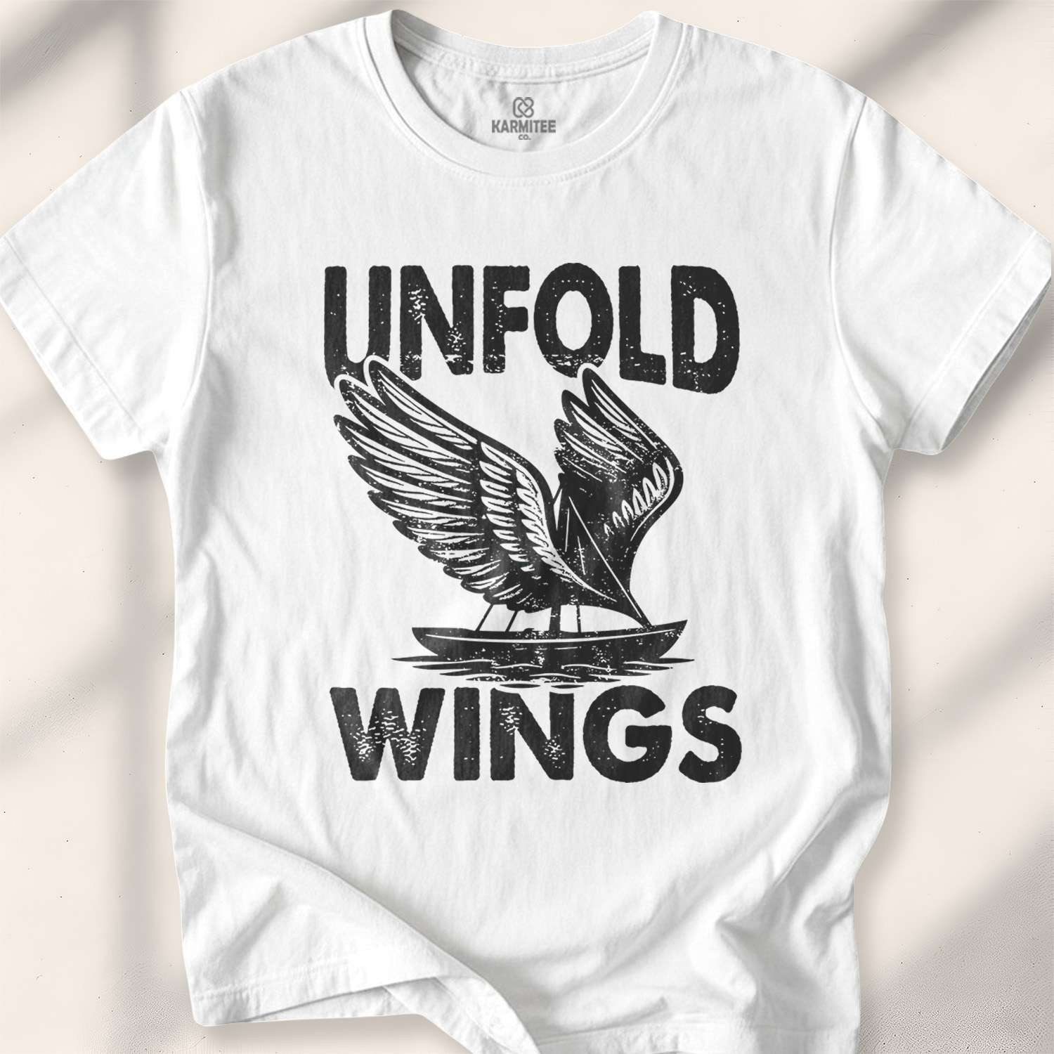 Unfold Wings T-shirt - White