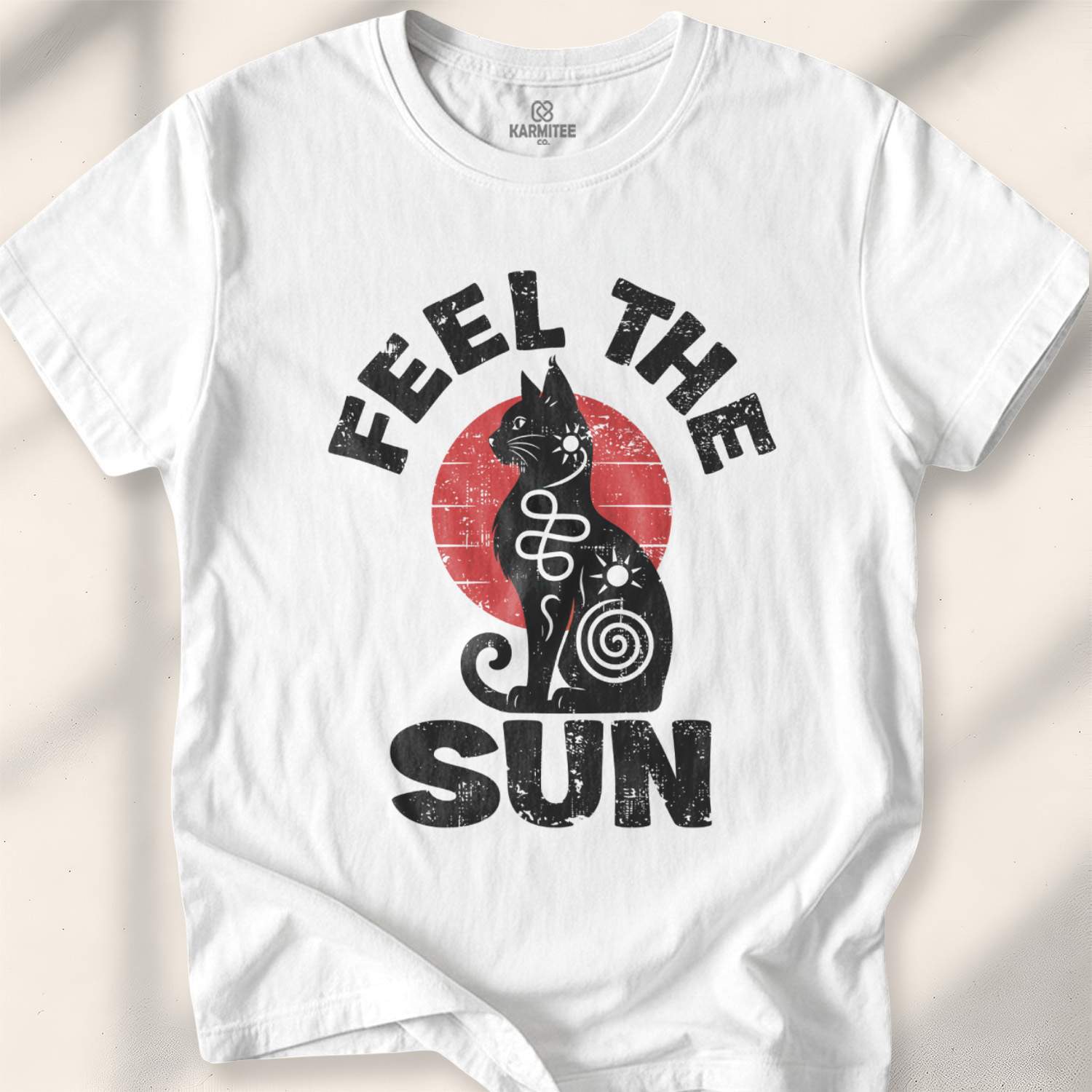 Feel The Sun T-shirt - White
