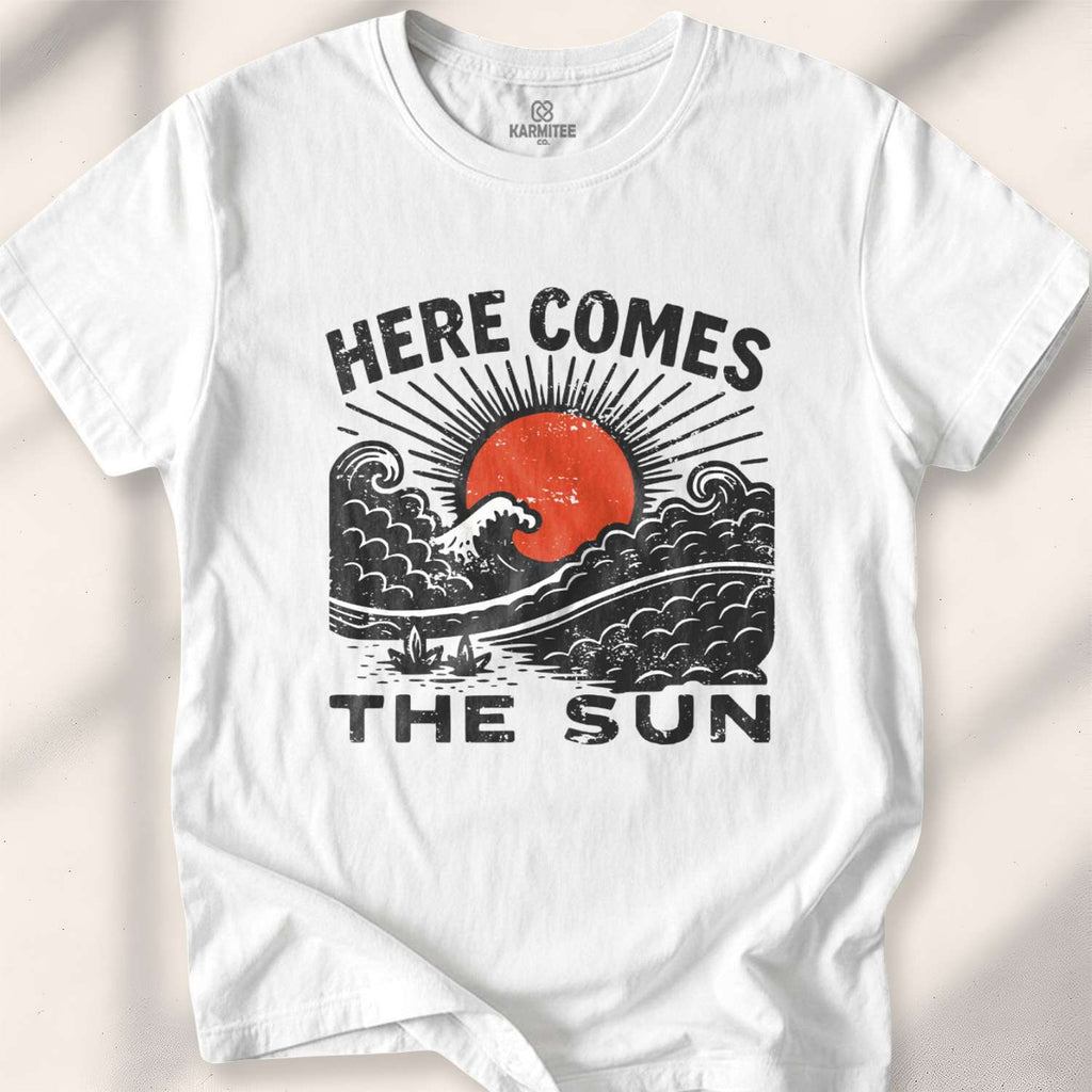Here Comes The Sun T-shirt - White