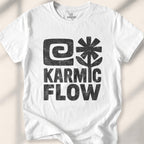Karmic Flow T-shirt - White