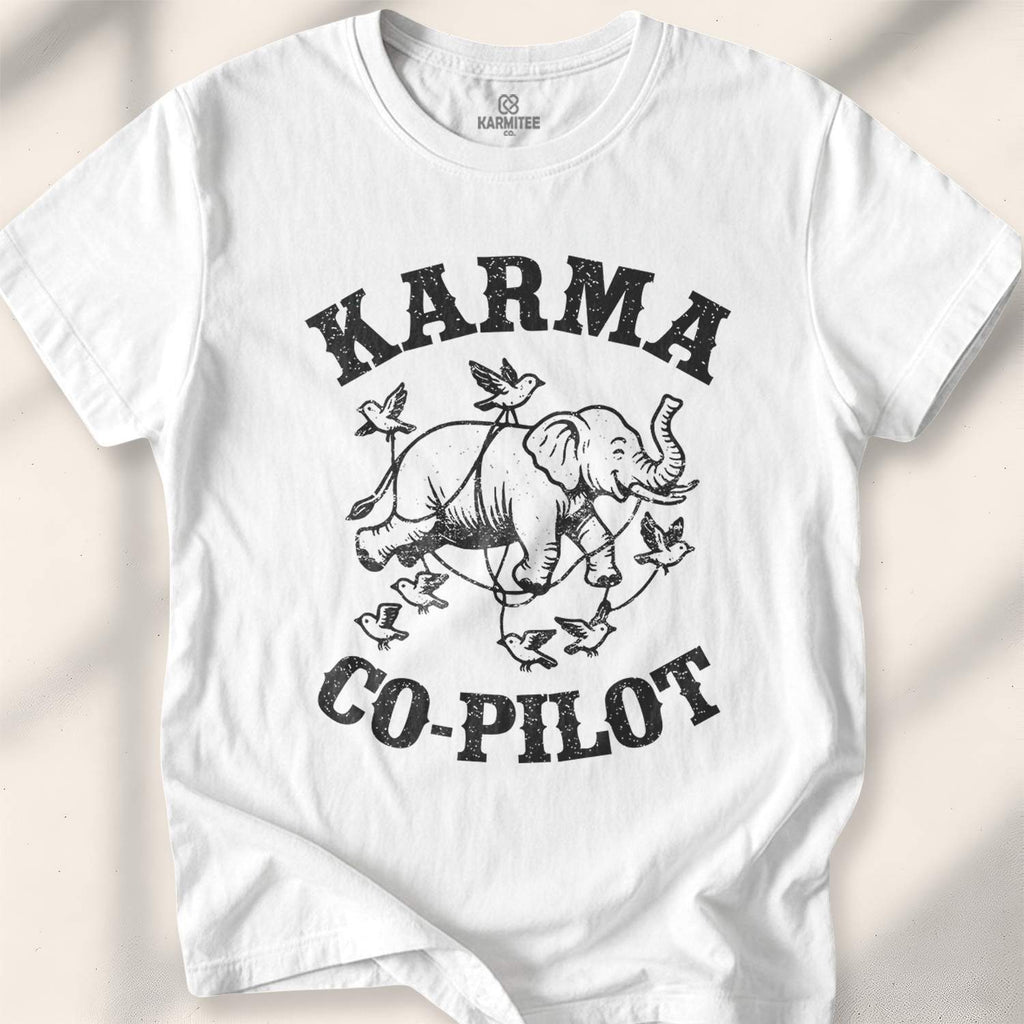 Karma Co-Pilot T-shirt - White