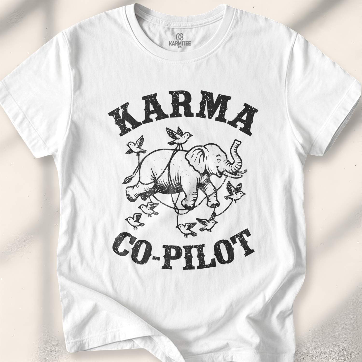 Karma Co-Pilot T-shirt - White