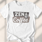 Zen E Coffee T-shirt - White